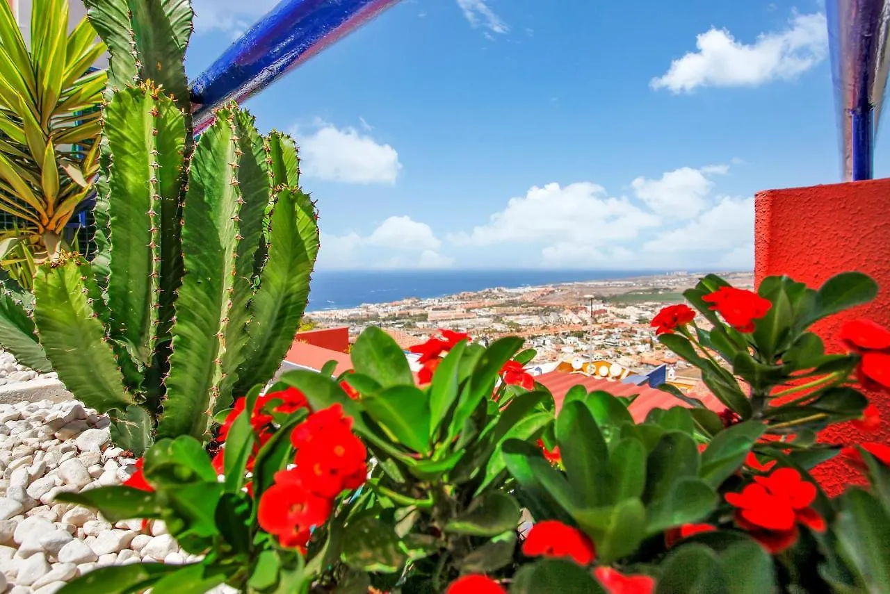 Wonderful View, Huge Terrace Solarium, Private Parking Lejlighed Costa Adeje